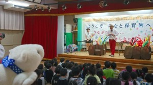 【画像】東日本大震災支援・鯉のぼりプロジェクト_2018年度_みなと保育園イベント